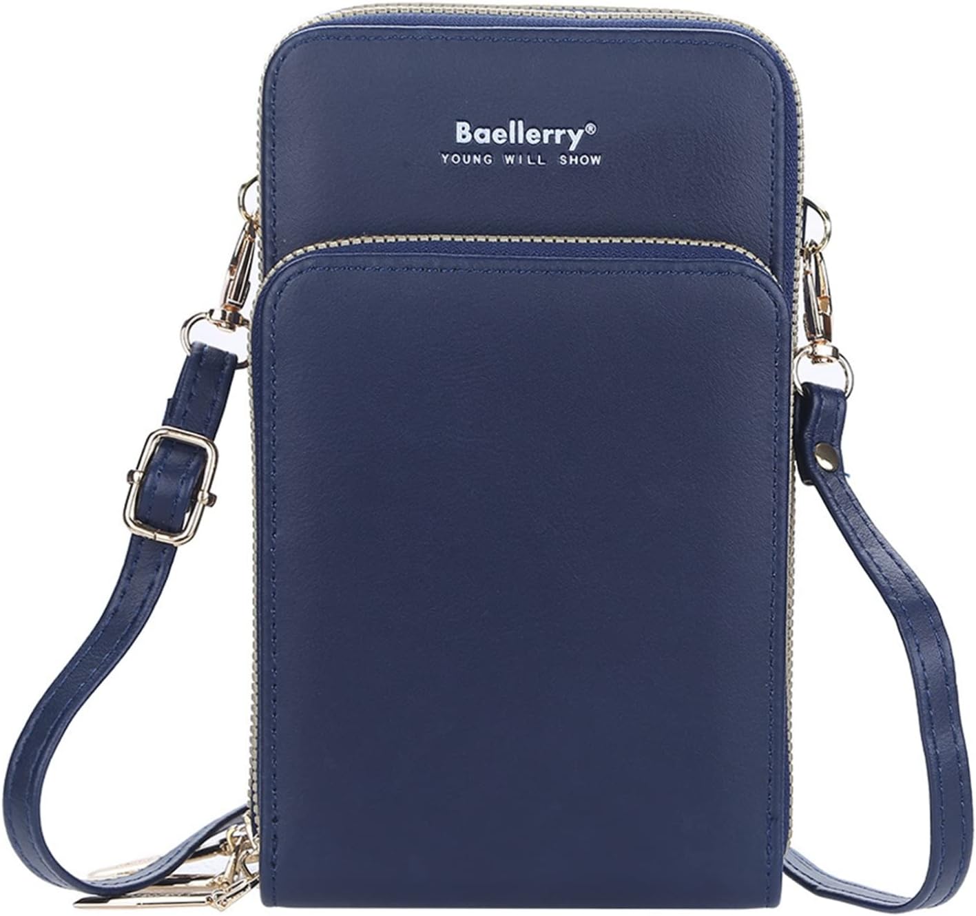 スマホポーチ 入れたまま操作 レディース ショルダーバッグ スマホポシェット 携帯ポーチ 長さ調節可能 斜め掛け シンプル 軽量 PUレザー 耐久性 ロングウォレット 多層式 お財布ポシェット カード