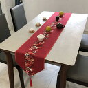 テーブルランナー 北欧 おしゃれ レッド 和 テーブルセンター 食卓ランナー おもてなし 30*100 食卓飾り 断熱 清潔しやすい 滑り止め お家用 レストラ...
