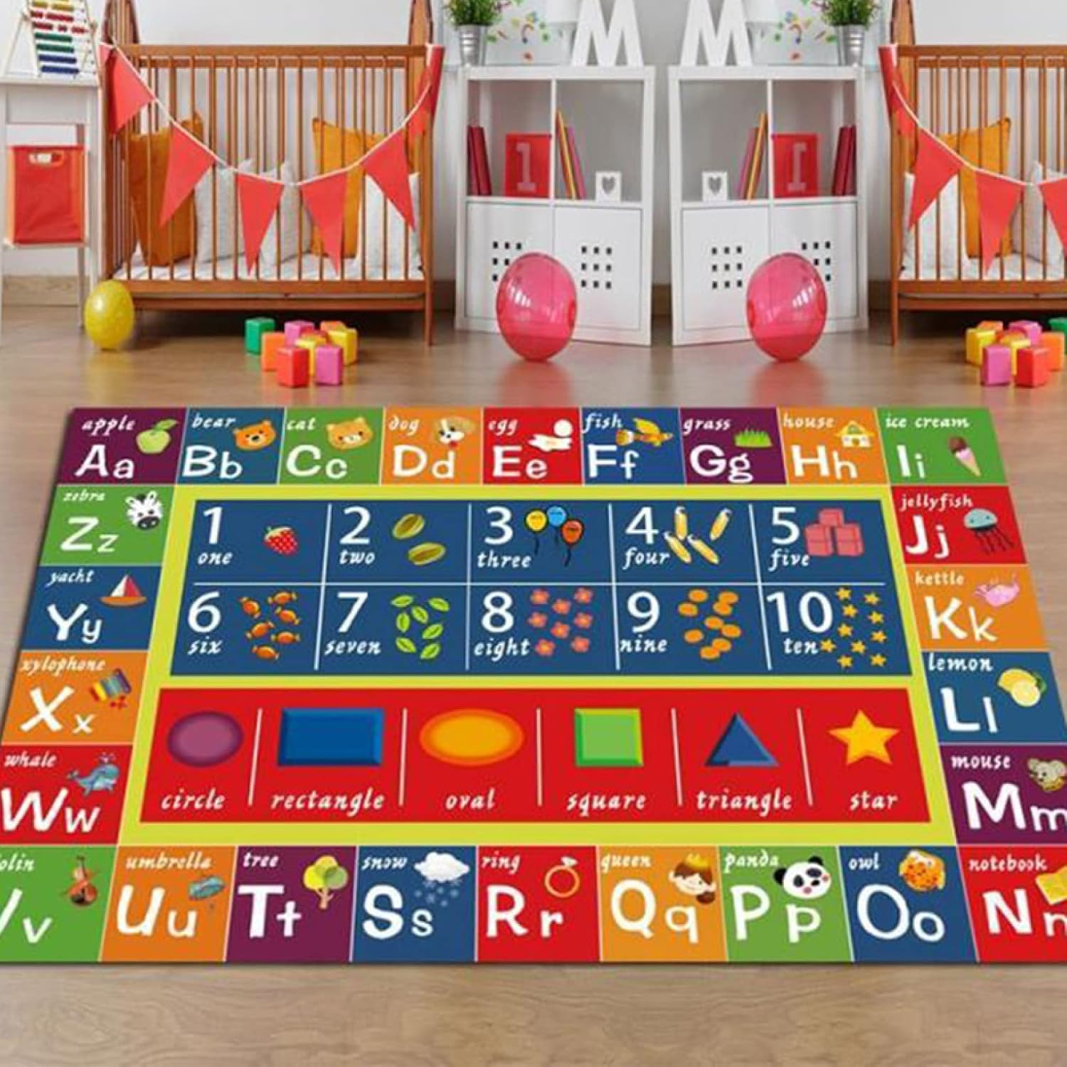 教育 1.8*2.8m キッズラグ カーペット NO. キッズエリア クロール 赤ちゃんマット パズルゲームパッド ..