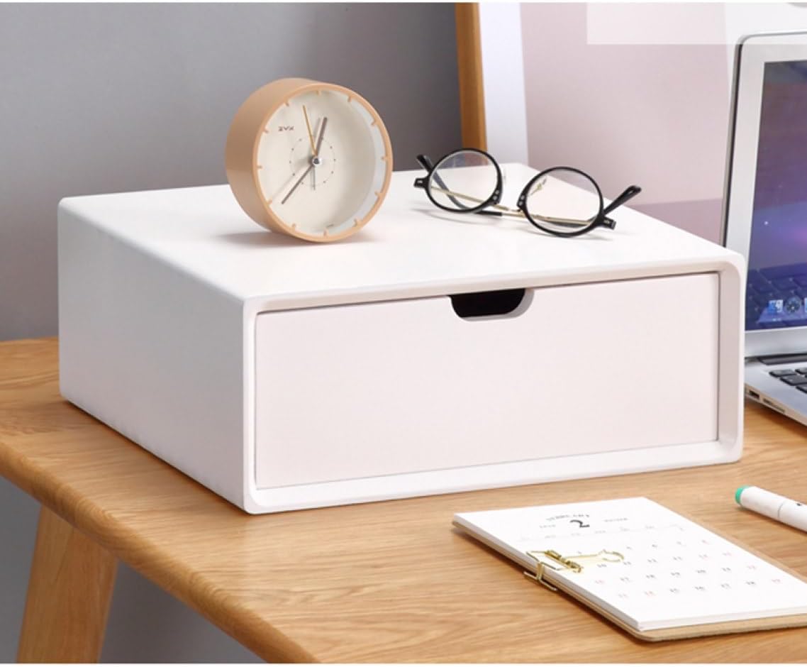 ミニチェスト 卓上収納ボックス 引き出し 軽量 木製 デスクトップ収納ボックス 大容量 オフェス収納 新聞 雑誌 書類 文具用品収納 スタイル4 書類整理 机上用品 小物入れ オフィス 35*26*1