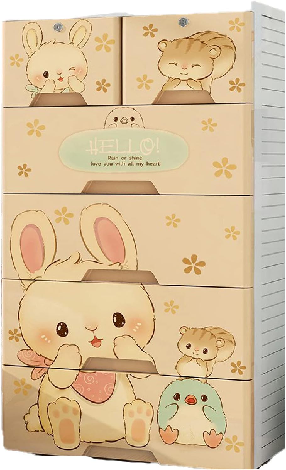 収納ボックス 下着収納ボックス 引き出しボックス 7 靴下収納ボックス ブラジャー収納ボックス 衣類収納 折りたたみ可能 キャスター付き ふた付き 下着 パンツ 靴下 可愛い柄 収納 収納用品 デスク