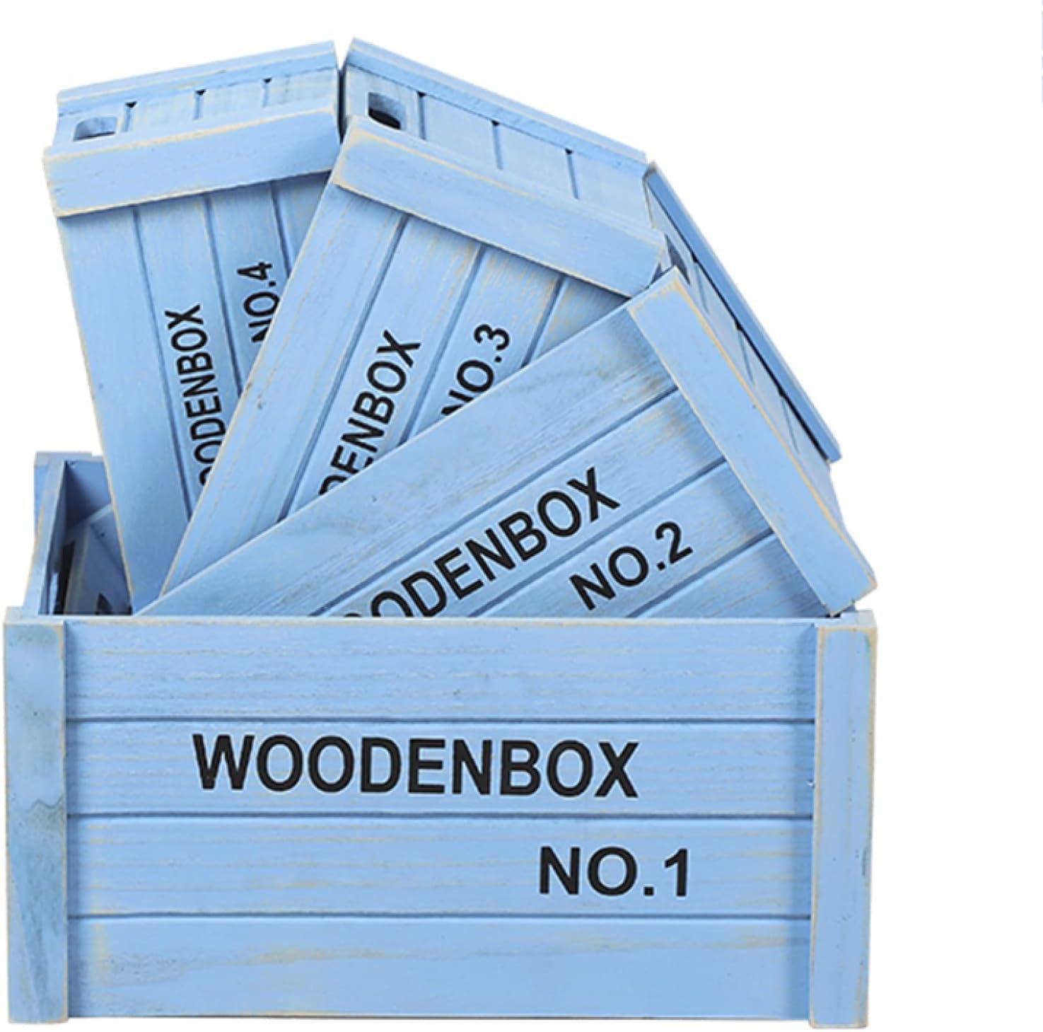 収納ボックス 木製ボックス 木箱 ヴィンテージ ウッドボックス ストレージボックス おしゃれ 北欧 41*3..