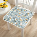 座布団 クッション チェアクッション 四角 厚め 座り心地良い 50*50cm*2 ふわふわ 座面クッション チェアパッド お尻に優しい 厚手 体圧分散 滑り止...