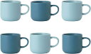 マグカップ 陶器 300ml 6点セット クリスマス ギフト カップル ホーム オフィス コーヒーショップ 喫茶店 人気 ご夫婦 結婚記念日 新築祝い 女性 男...