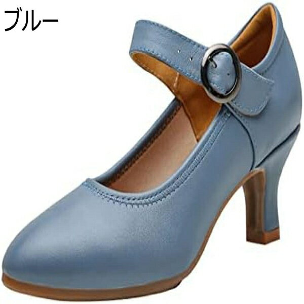 レディーの足首ストラップ ダンス シューズ社交ラテン サルサ ドレス パンプス Aldult キャラクター シューズ