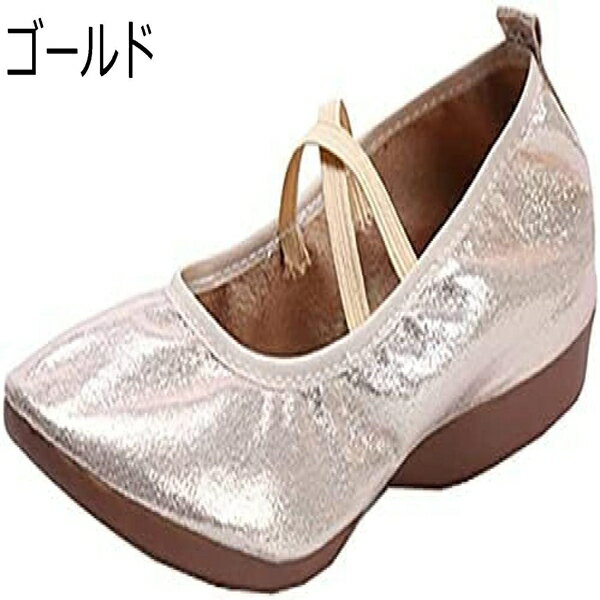 ダンスシューズ レディース靴 ジャズダンス ラテン 社交ダンス バレエ スリッポン 練習用 約2.5cmヒール 軽量 ヒップホップ 発表会 黒 シルバー ローヒール ぺたんこ イベント ゴールド クロスストラップ 演出