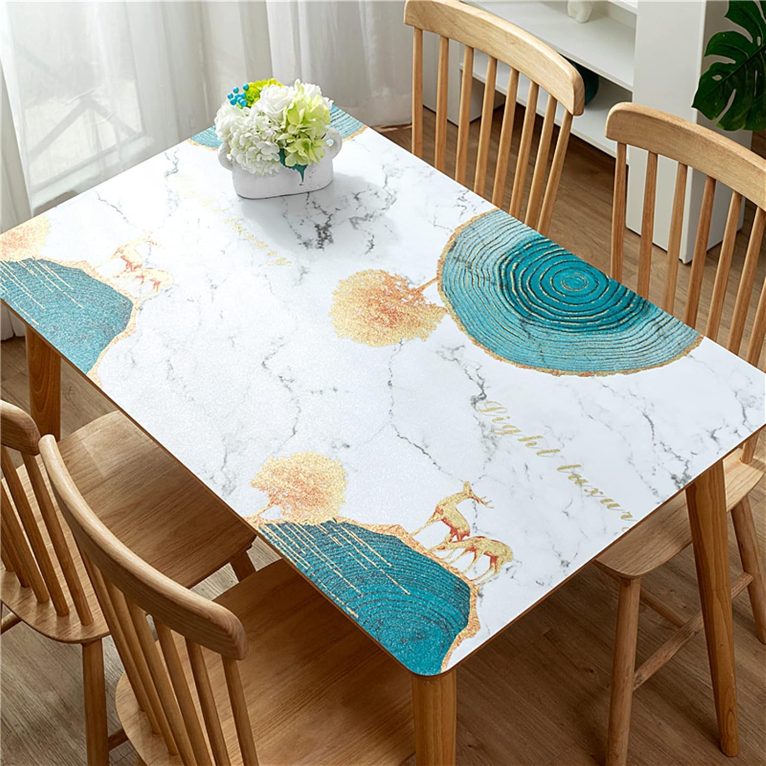テーブルクロス 食事テーブルクロス テーブルカバー 防水 防油 汚れ防止 80*130cm 耐熱 速乾 滑り止め カラー 食卓カバー ずれにくい ポリエステル素材 おしゃれ 北欧 手入れ簡単 多用途