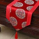 欧風 テーブルランナー 和風 おしゃれ タッセル付き 田園風 上品 豪華 テーブル飾り 防塵 カラー 耐久性 汚れ対策 防カビ 北欧 家庭用 テーブル装飾 33...