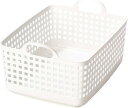 ライクイット (like-it) ランドリー 洗濯 収納 スタッキング可能 バスケット ホワイト LBB-07C バイオマスプラスチック約30%使用