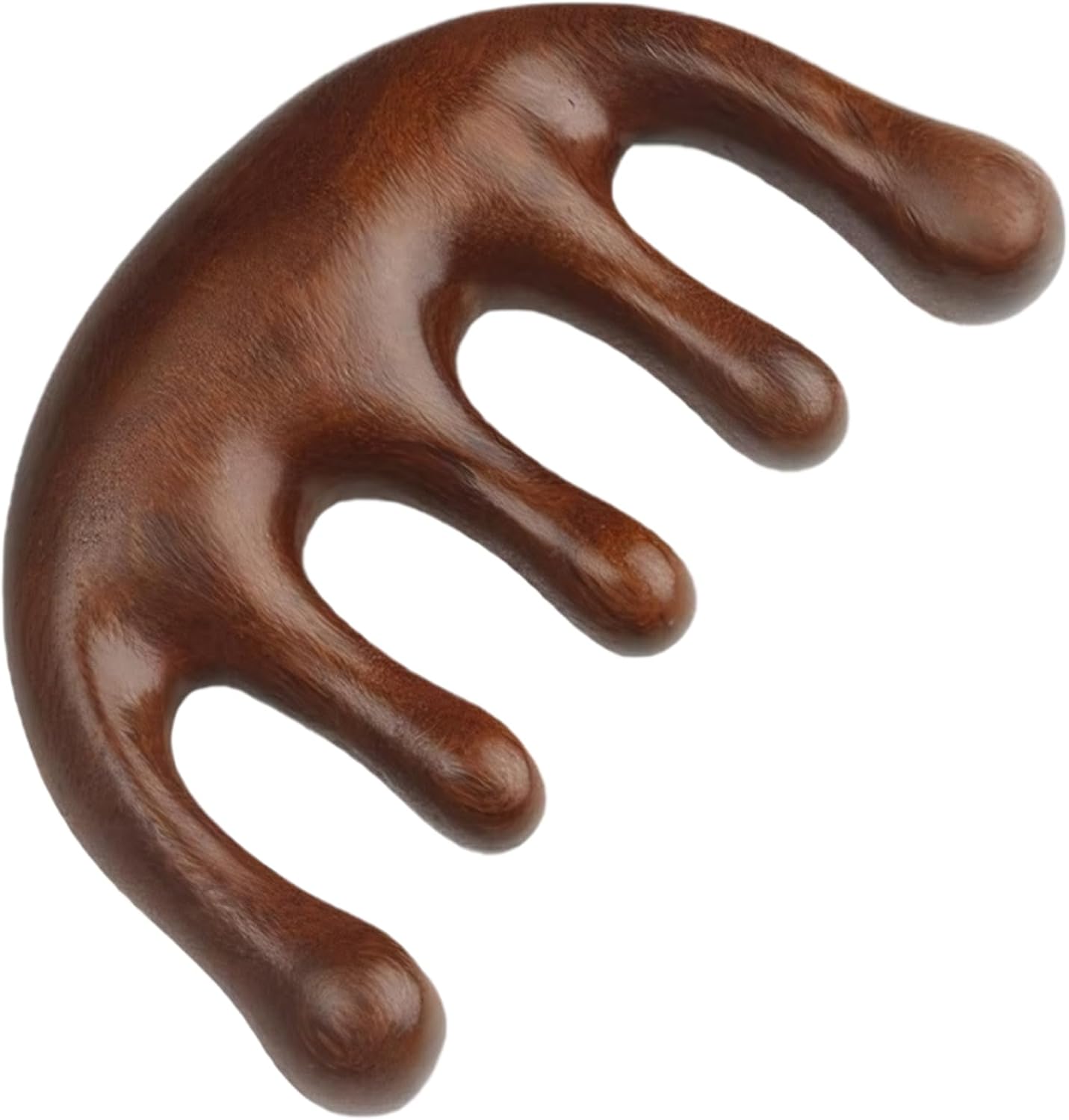 マッサージコーム 経絡マッサージ用櫛 天然木製マッサージコーム 頭皮マッサージ 経絡マッサージ 頭皮マッサージブラシ 檀木櫛 静電気防止 血行促進に効果的な頭皮マッサージ櫛 男女兼用