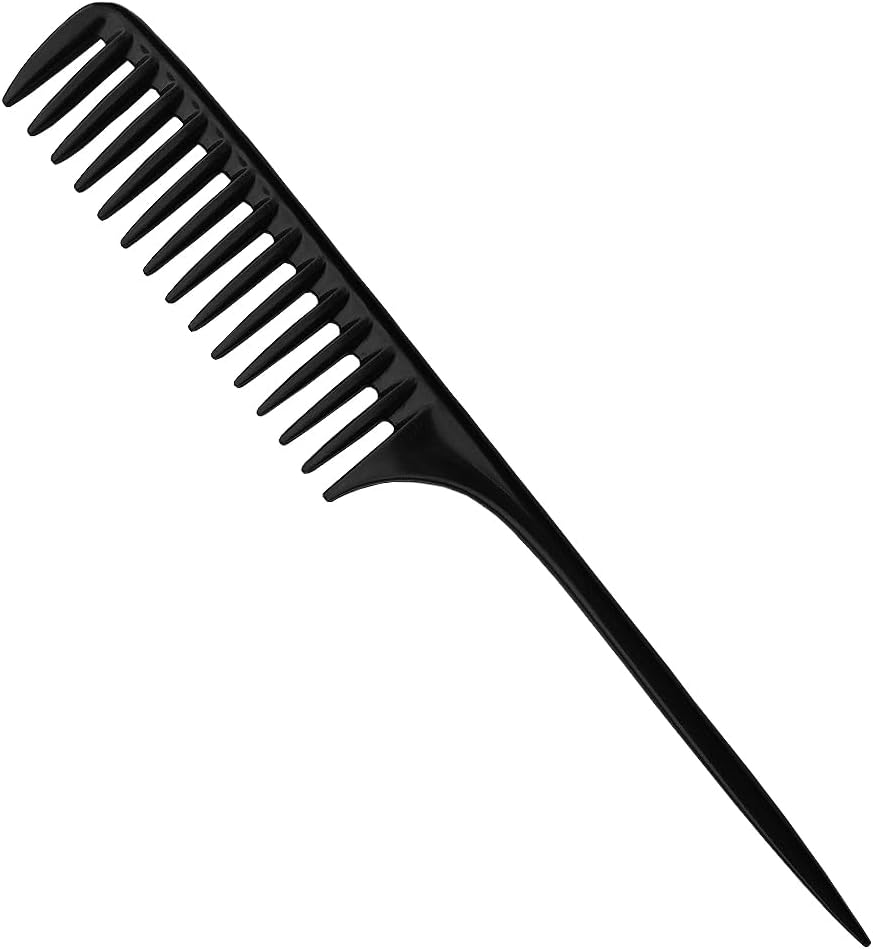 コーム 櫛 メンズ くし テールコーム 男女兼用 トリートメントコーム バーバー床屋と家庭用 ヘアコーム..