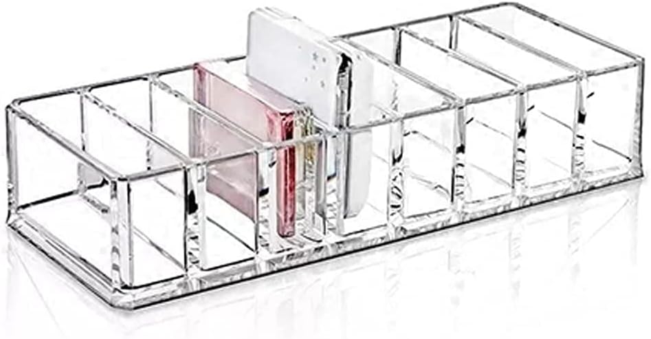 アイシャドウ 収納 化粧品 メイク コスメ収納 アクリル製 卓上 メイクボックス 収納ボックス 透明 化粧..
