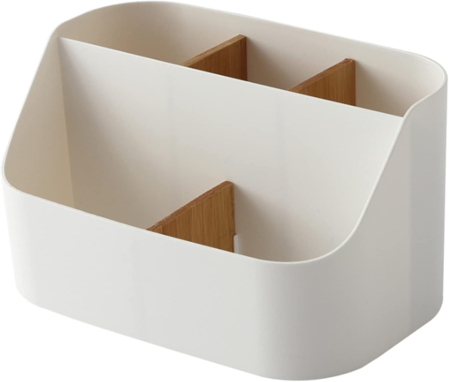 メイクブラシスタンド 化粧品 収納ボックス 仕切り板取り外し可 リモコン収納 小物入れ かわいい おしゃれ