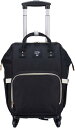 リュックキャリー 3way キャスターバッグ 25L キャリーバッグ 小型 2~3泊対応 4輪 撥水加工 トロリーバッグ メンズ レディース 旅行 合宿 出張 ...
