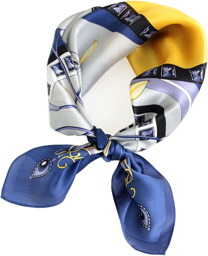 スカーフ シルク100% レディース シルク 100 scarf 正方形 バッグスカーフ リボンスカーフ バンダナ 馬 チェーン ベルト柄 対策 首元 日よけ スカーフ シルク100% レディース シルク 100 scarf 正方形 バッグスカーフ リボンスカーフ バンダナ 馬 チェーン ベルト柄 対策 首元 日よけ