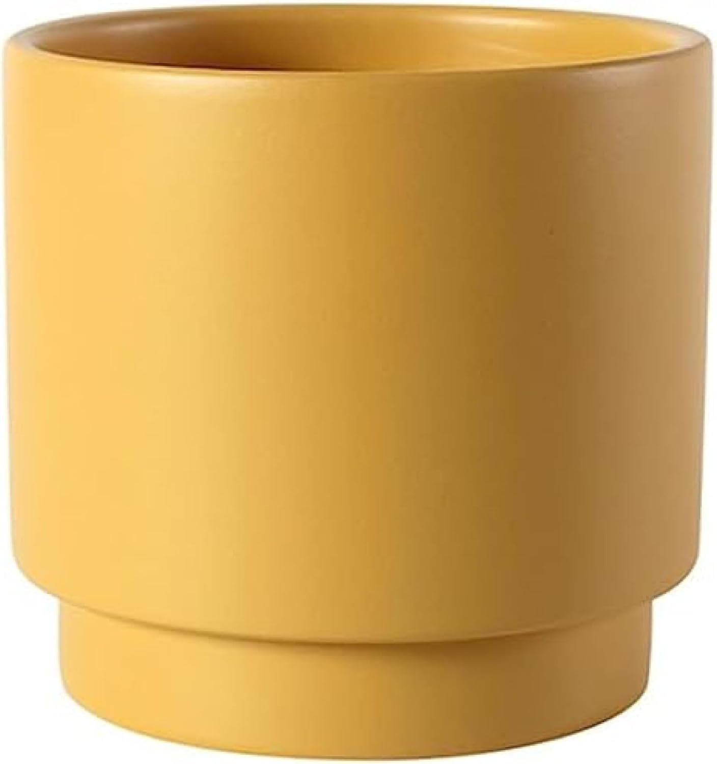 鉢 植木鉢 プランター おしゃれ 円筒形 陶器鉢 鉢植え プランター鉢 多肉植物鉢 底穴あり 通気性 シンプル 北欧 観葉植物 インテリア 屋内 屋外 飾り オフィス 部屋