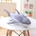 サメ ぬいぐるみ 大きい 140cm 可愛い サメ抱き枕 鮫ぬいぐるみ クッション かわいい 縫い包み プレゼント ギフト 贈り物 誕生日 店飾り イベント(3)