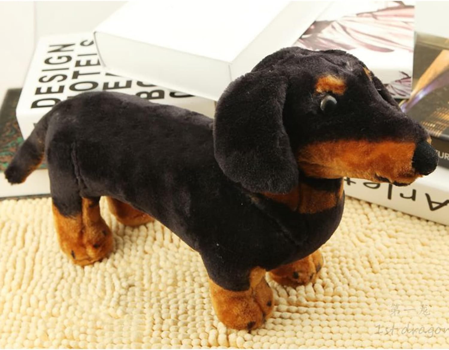 犬　おもちゃ　ぬいぐるみ　リアル外観　小道具　柔らかい　癒し系　清潔　安全　気持ちいい　可愛い　約40cm　お祝い　お誕生日プレゼント　かわいい　動物　老人　プレゼント　店飾り