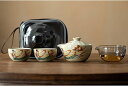 ティーセット 急須セット 湯呑セット SET1 中国茶器セット 番茶器セット 収納バッグ付き カラー5 インテリア 茶具セット ティーポット ティーカップ 茶器...