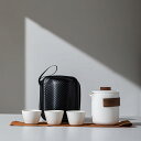 茶器セット 茶器 カラー6 A 茶具 磁器 湯呑み 急須 セット 携帯 台湾茶器 旅行ティーセット 茶の入れ 携帯用茶具 車載旅行茶器セット 収納バッグ付き 初...