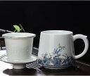 磁茶器 茶の入れ 湯飲み 急須 450ml 旅行用 ラベル用茶器セット コンパクト収納 お出かけ用 ピクニック キャンプ 登山 陶器製 携帯用茶具 ティーポット...