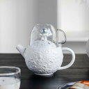ガラスティーポット セラミック 宇宙飛行士 ティーフォーツー カップセット きゅうす 透明 ガス 電気コンロ 茶こし 蓋付き 紅茶ポット 保温保冷 350ml ...