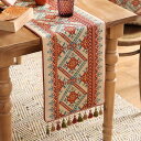 テーブルランナー 30*160-240cm カラー1 30*220cm 40*260-300cm おもてなし センタークロス ネイティブ お洒落 食卓ランナー ...