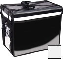 デリバリー 宅配 バッグ お弁当 配達用 リュックサック ピザポーチ 防水 ケータリング 保温・保冷 大容量 インサートできる ロック可能(62L+仕切り付き)