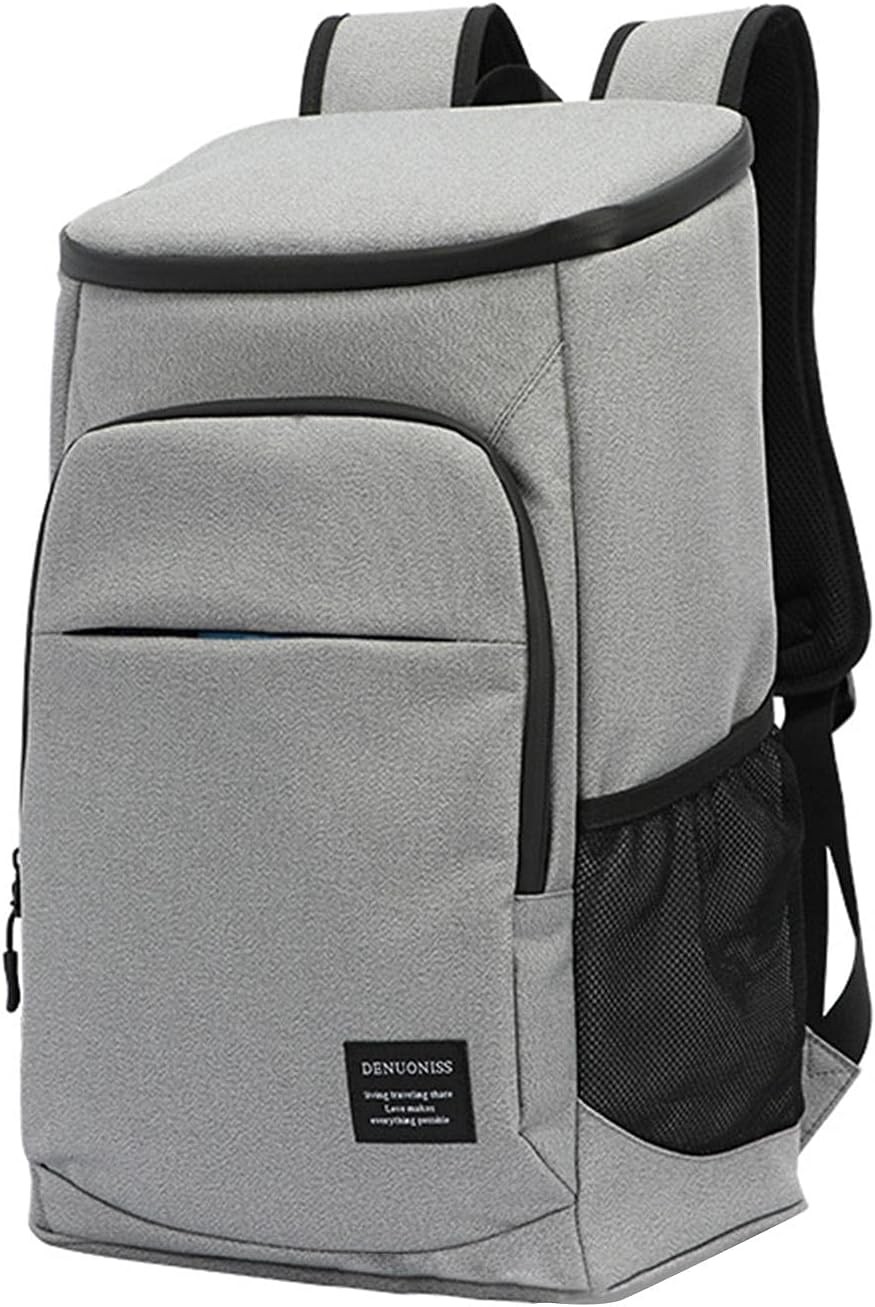 保冷リュック ピクニックバックパック クーラーバッグ クーラーバッグ 28L大容量 収納力 防水 頑丈 漏れ防止 快適 通気 携帯便利 お弁当 買い物 通勤 旅行 運動会 BBQ アウトドア用 デリバ