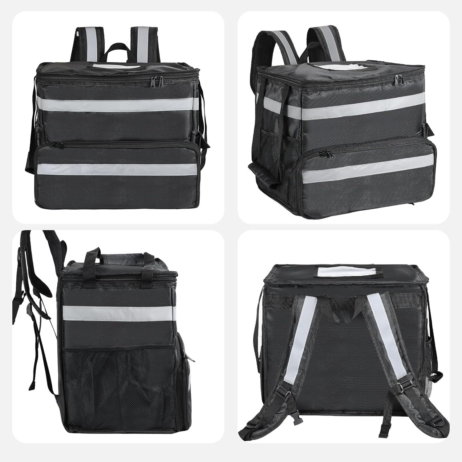 デリバリーバッグ 保冷保温エコバッグ 大容量 50L 収納バッグ 保温フードバッグ 宅配 配達バッグ おりたたみ可能 手持ちと肩掛け式 買い物バッ 耐衝撃 防水 持ち運び 食品配達バッグ