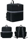 デリバリーバッグ 配達用 ウーバーイーツ バッグ 35L 大容量 保温 保冷 防水 胸バンド付き 折りたたみ可能 省スペース ピザポーチ ウーバー バッグ 宅配デリバリー用 男女兼用 キャンプ用可能(4)