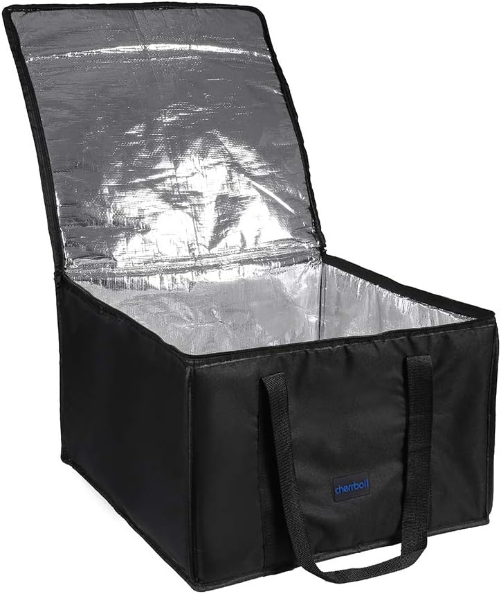 エコバッグ 買い物バッグ 保冷 保温 収納バッグ 弁当 ランチバッグ 大容量 防水 おりたたみ可能 出前専用 18インチピザ