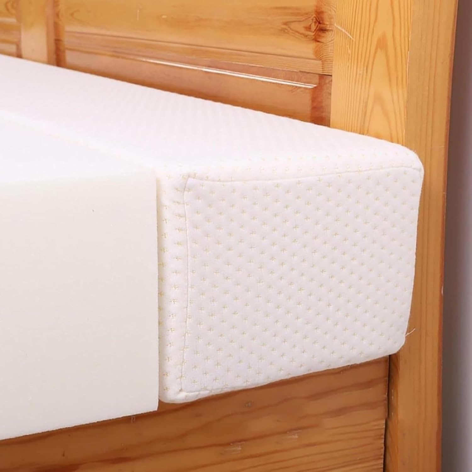 ベッド 隙間パッド ツイン シングルベッド用の長いヘッドボードギャップフィラー 取り外し可能なカバー..