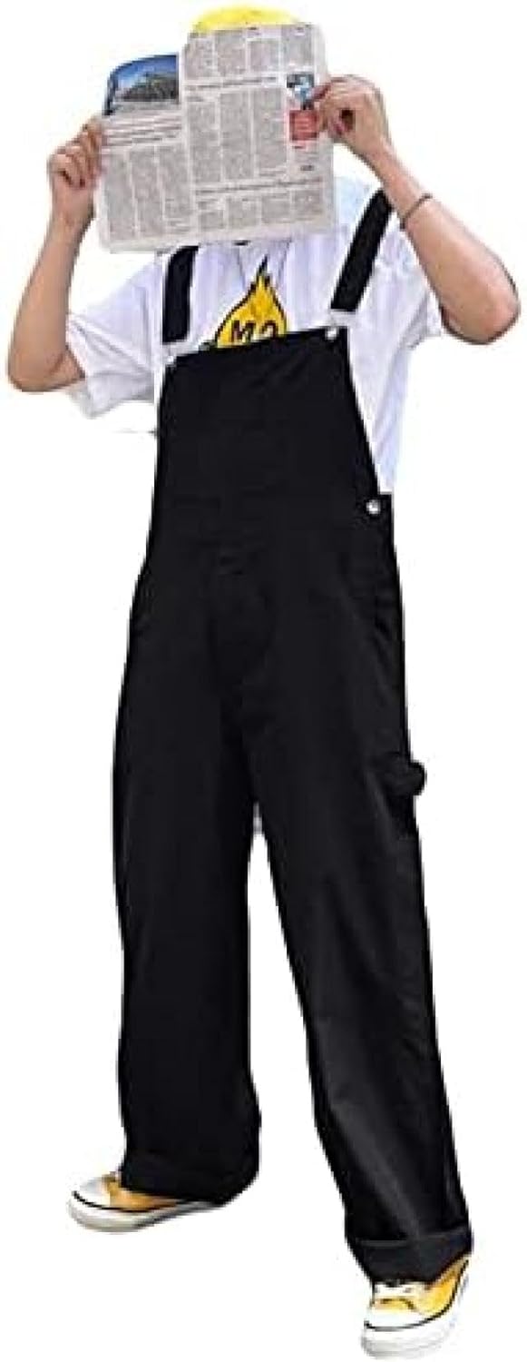 オーバーオール メンズ ロング丈 サロペットパンツ おしゃれ 作業服 おしゃれ オールインワン ゆったり ロングパンツ ストリート ユニセックス bf風