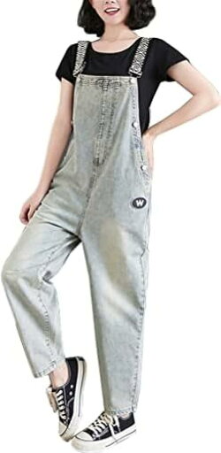 レディース サロペット デニムパンツ ズボン パンツ オーバーオール オールインワン サロペットパンツ 春夏秋冬 ロング丈 デニム ファッション カジュアル ゆったり 着痩せ 日常着 レディース サロペット デニムパンツ ズボン パンツ オーバーオール オールインワン サロペットパンツ 春夏秋冬 ロング丈 デニム ファッション カジュアル ゆったり 着痩せ 日常着