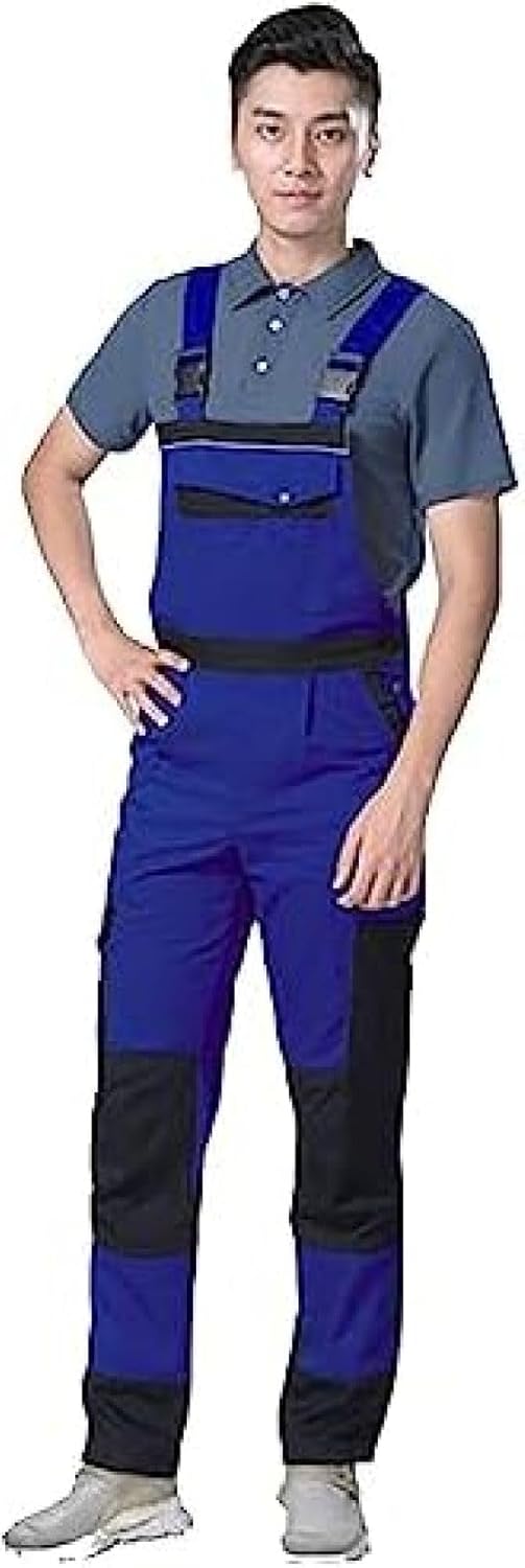 オーバーオール メンズ デニム 作業着 大きいサイズ ジーンズ ストレート ゆったり サロペット パンツ ワークマン ツナギ おしゃれ 韓国 ポケット付き デニムパンツ ワイド デッキパンツ ワーク