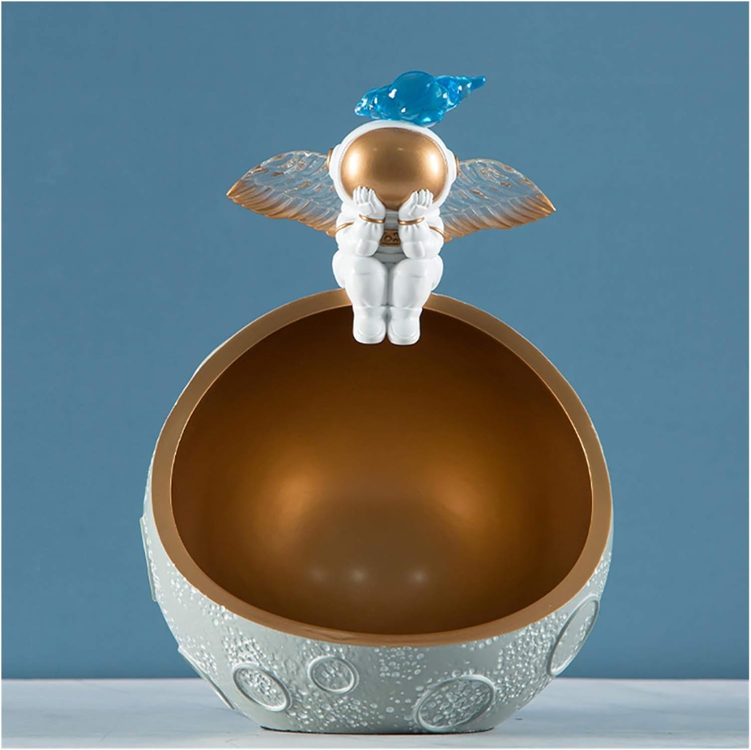 玄関収納 キースタンド 鍵置き 鍵ホルダー 小物入れ 卓上収納 物ボックス 机上収納ボックス 宇宙飛行士..