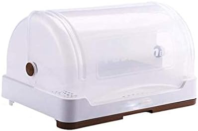 水切りラック 水切りかご フタ付き トレー付き 食器 水切りラック 大容量 キッチン収納 食器収納 食器水切りラック 多機能かご 食器棚 バスケット (カーキ F)