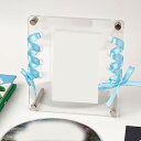 母の日 フォトフレーム 名入れ 名前入り 名入り プレゼント ギフト 花 写真立て 写真たて 誕生日 アクリル 誕生記日 14.4*24.8 ギフト 贈り物 お...