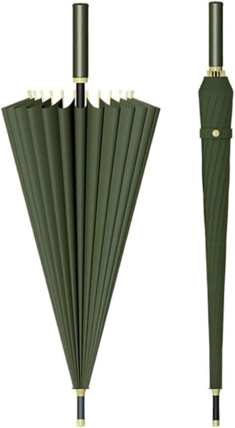 風に強い傘 紳士傘 長傘 24骨柄傘 スーパーダブルオートストレート傘 繊維マテリアル 靭性アップグレー..