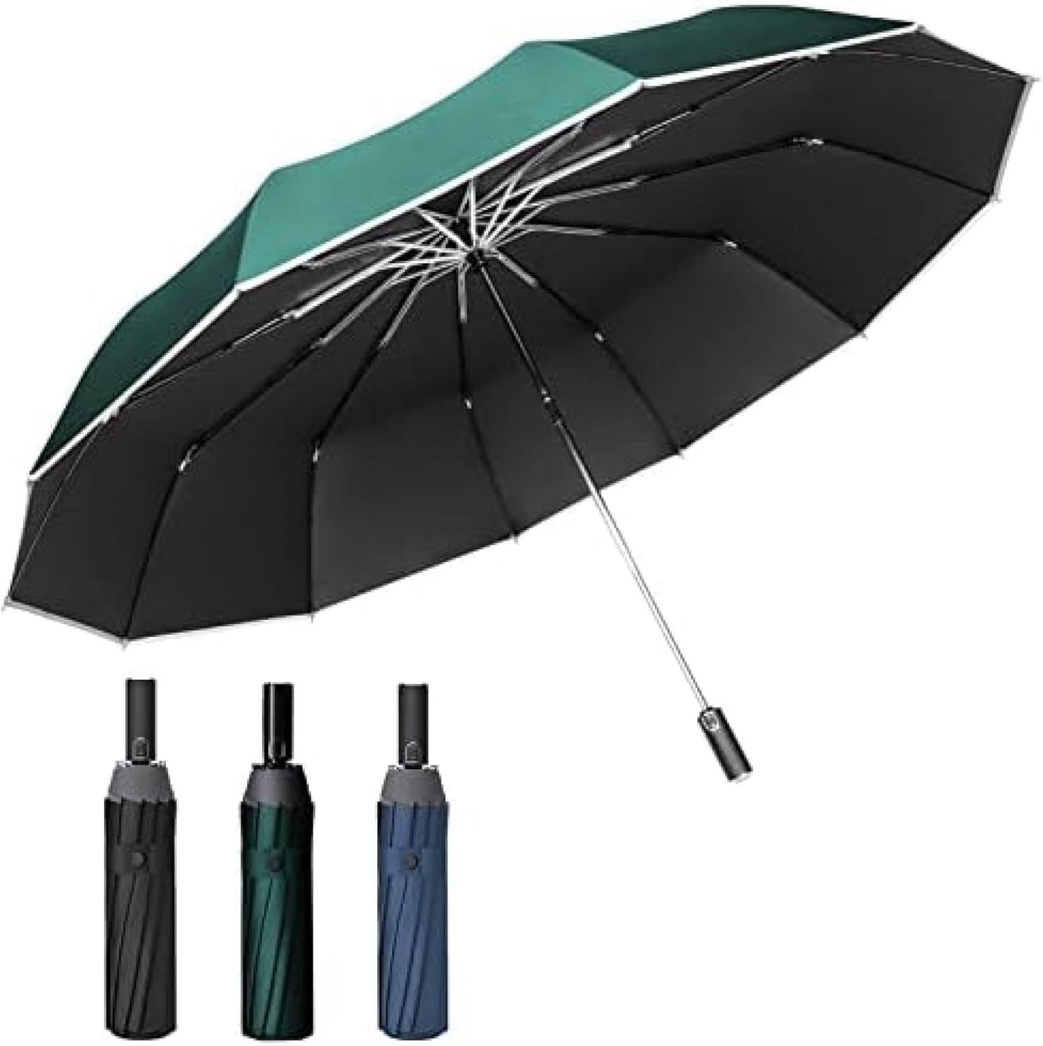 メンズ傘 おりたたみ傘自動開閉 大きいメンズ傘 大きい 耐風 メンズ レディース 折りたたみ傘 紫外線遮..