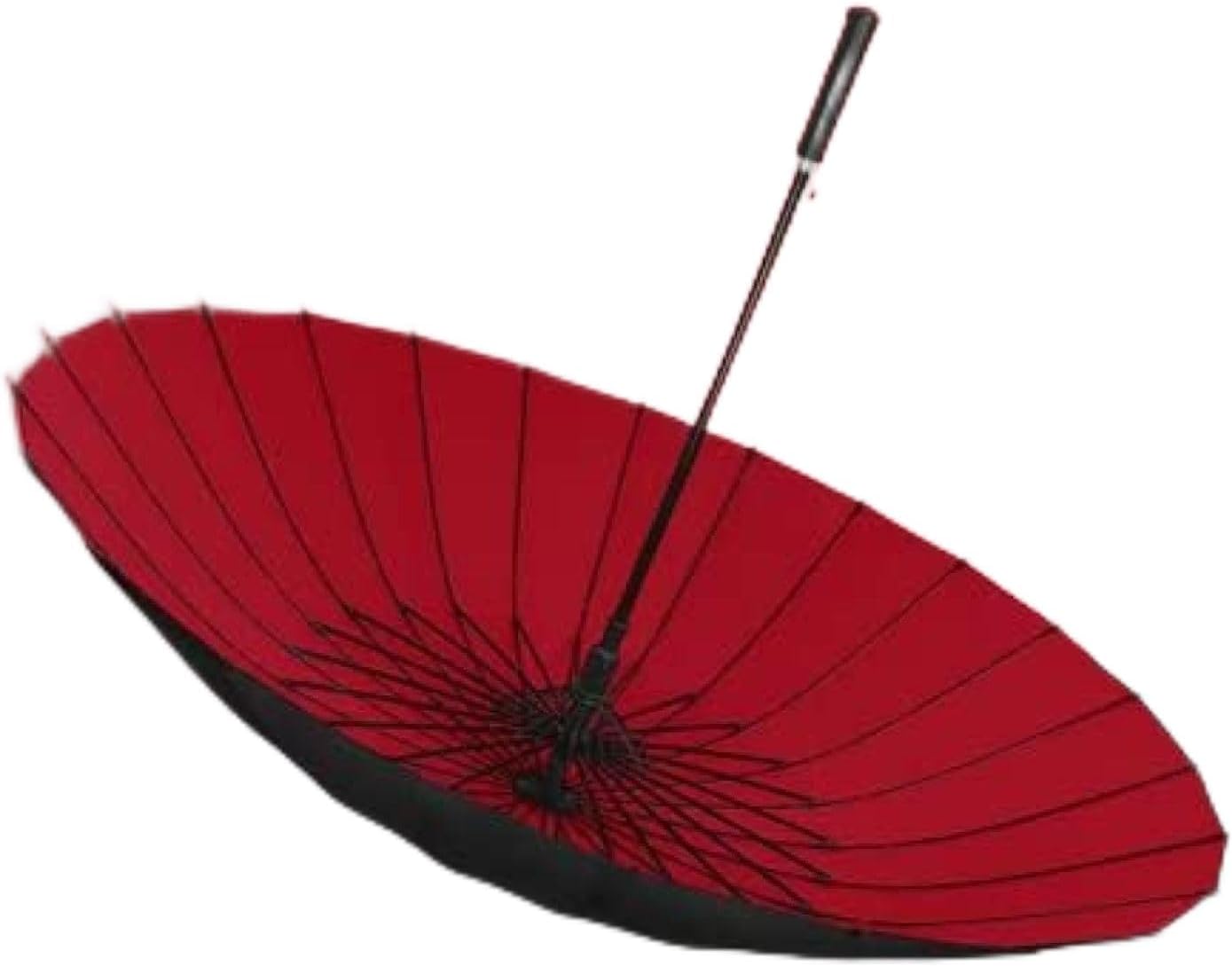 長傘 防水ケース付き ジャンプ傘 頑丈な24本骨 210T撥水布地 メンズ レディース 丈夫 グラス繊維中棒 ..