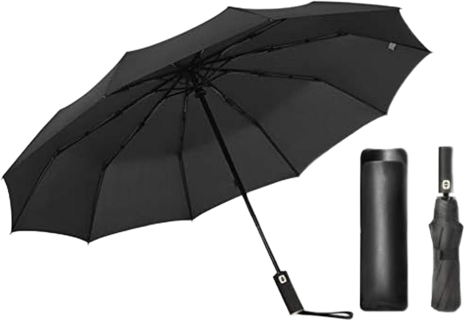 折りたたみ傘 ワンタッチ 頑丈な 台風対応 耐風撥水 反射テープ メンズ レディース 梅雨対策 晴雨兼用 軽量 手動開閉 超撥水速乾 折り畳み傘 コンパクト 父の日 耐強風 携帯しやすい プレゼント