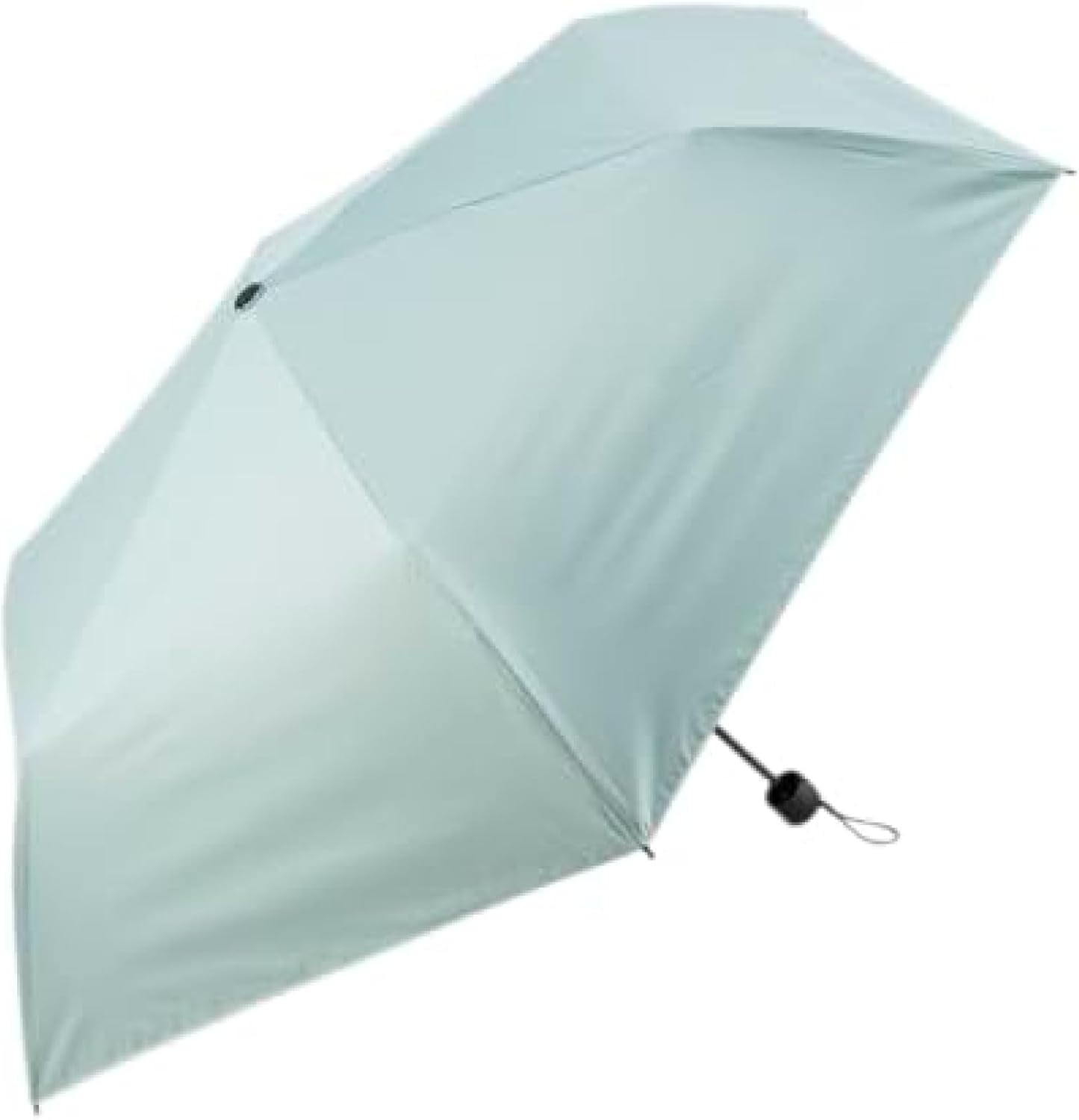 折畳傘 遮光 耐風 遮光 55cm 無地 ミントグリーン 晴雨兼用 軽量 折りたたみ傘 男女兼用