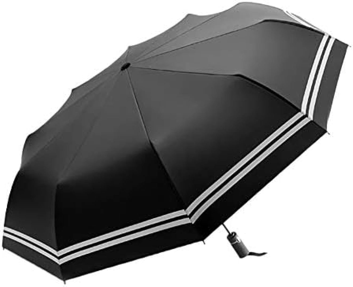 自動開閉 折りたたみ傘 10本骨 晴雨兼用 UPF50+ UVカット 日焼け対策 シンプル 日傘 100遮光 遮熱 収納ポーチ付き 男女兼用