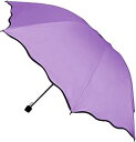 カット 折りたたみ傘 雨にぬれると現れる花模様 遮光 断熱 紫外線 さくら ふじ 花 花柄 花模様 レディース 晴雨兼用 おしゃれ 柄 傘 日傘 雨傘 レディース