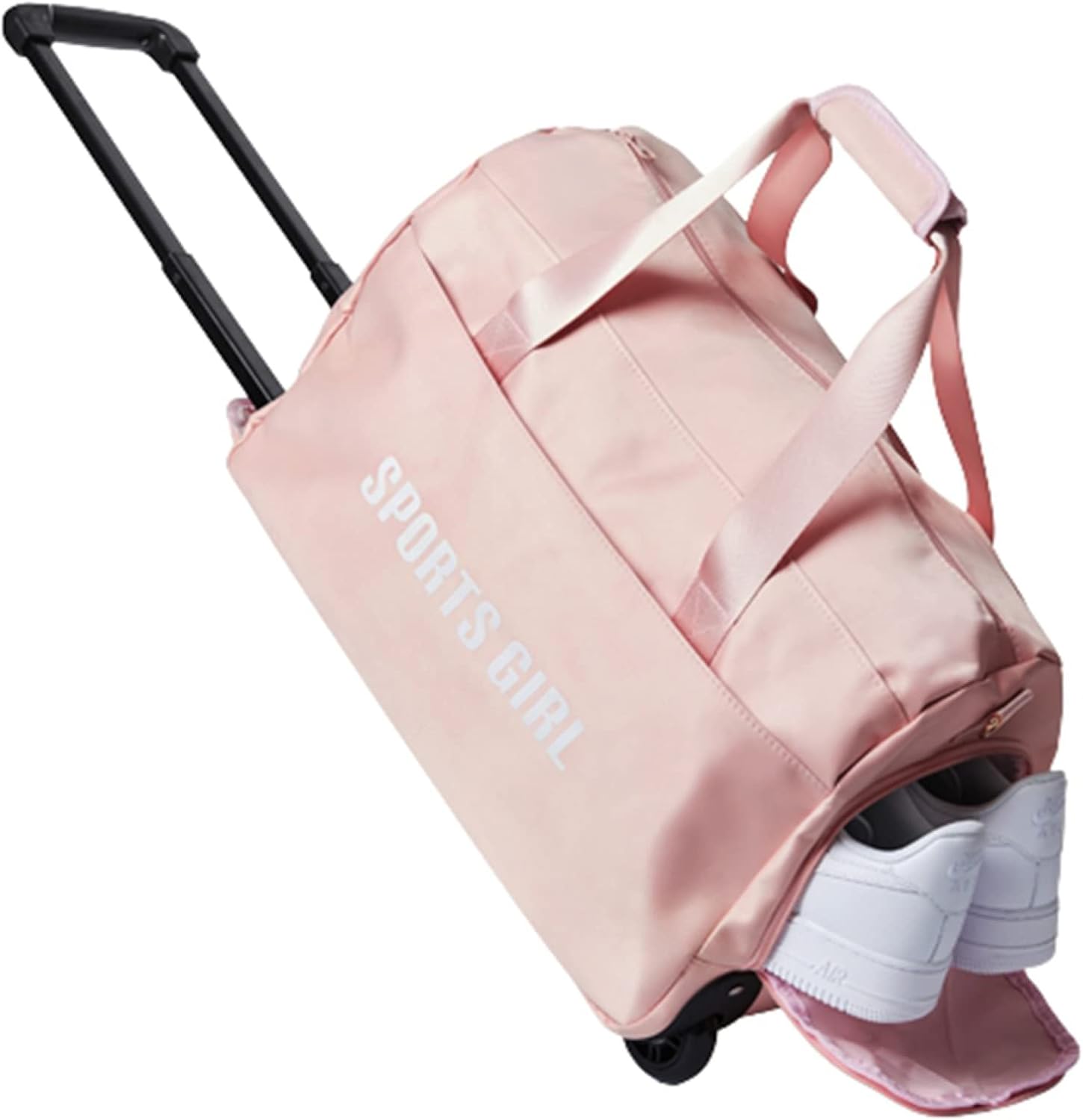 ボストンキャリー 2way キャスターバッグ 50L キャリーバッグ 折りたたみ 大容量 2輪 撥水加工 トロリ..