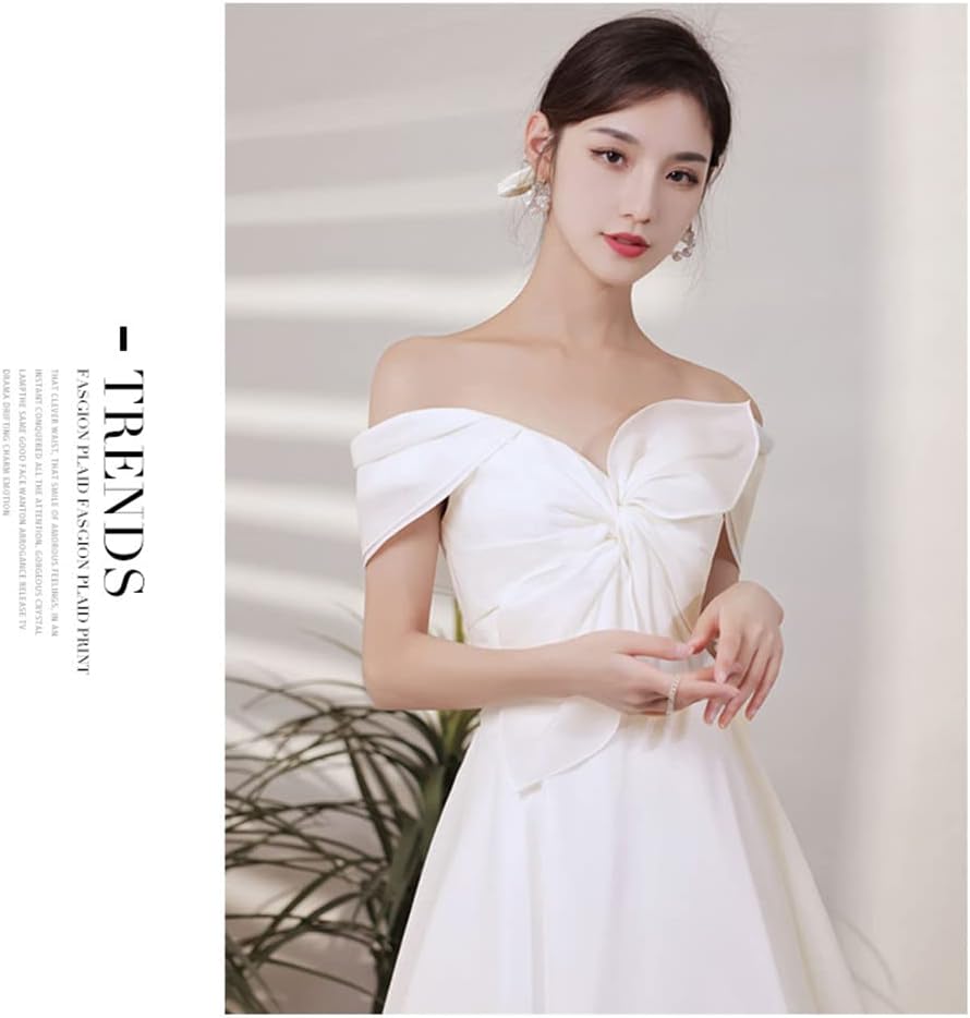 Allegra K レディースフリル半袖蝶ネクタイボタンアップシフォンピーターパンカラーシャツ ブルー XS