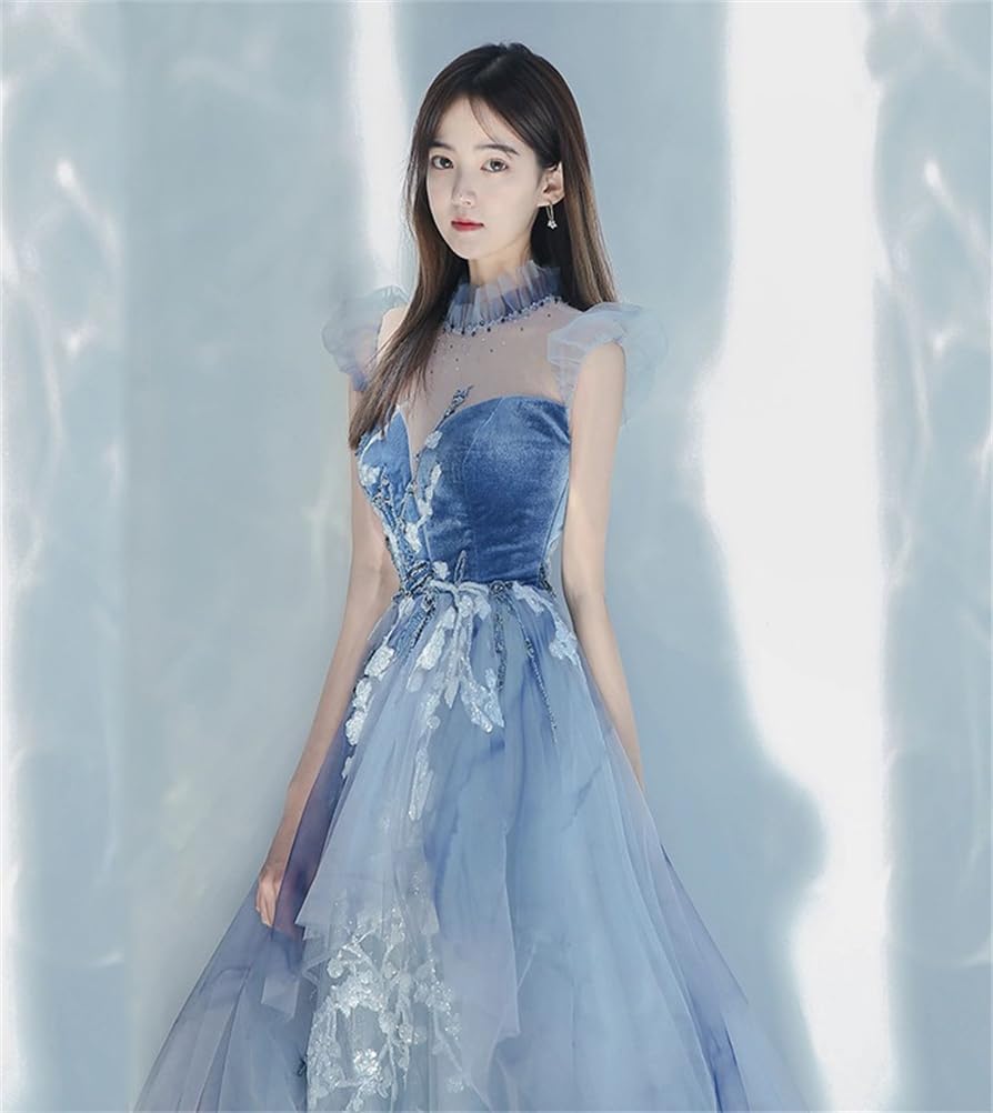 レディース パーティードレス ドレス ワンピース ロングドレス イブニングドレス カクテルドレス 宴会ドレス エレガント フォーマル 刺繍 花柄 ゴージャス 披露宴 パーティー 演奏会 卒業式