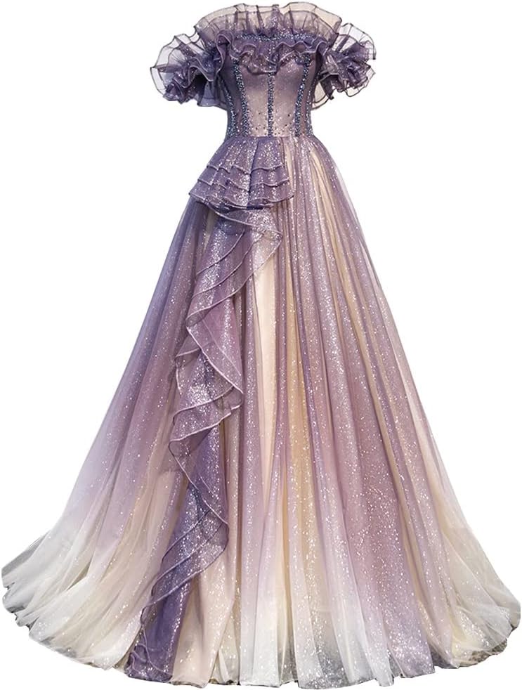 レディース パーティードレス ドレス ロングドレス ワンピース フォーマルワンピース イブニングドレス 宴会ドレス 結婚式ドレス フォーマル エレガント 肩出し 宴会 披露宴 演奏会 パーティー